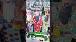 Can people actually live in a 41-meter-tall giant statue? #livewallpaper #wallapper