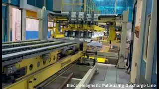 Never Hire Manual Palletizing Again! Fully Automatic Magnetic Handling System ---- FEEDER CHINA