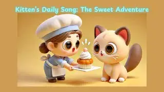 Kitten&rsquo;s Daily Song: High Street Sweet Adventure &ndash; A Magical Dessert Journey #cute #song #3d #kitten