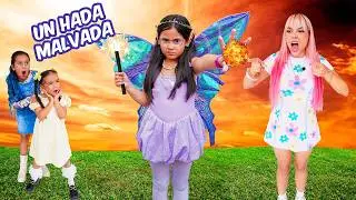 MI HERMANA SE CONVIRTI&Oacute; EN UN HADA 😱🧚&zwj;♀️