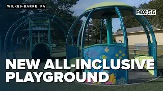 Wilkes-Barre celebrates opening of new all-inclusive playground at The Bog