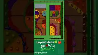 grow a garden layout ideas 🍎 #fypシ゚viral #growagarden #ghibli  #fyp