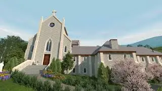 Hermits of Mt Carmel Exterior Fly Over