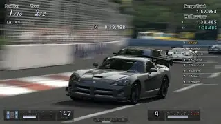 Gran Turismo 5 - Dodge Viper SRT-10 Coupe '06 (HYBRiD) PS3 Gameplay