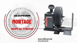 Montage Auswuchtmaschine Reihmann RHM W TRUCK