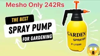 The Best Spray Pump For Gardening Tools ।#mahatogardeningtips #flowers #garden #spray #gardentool 