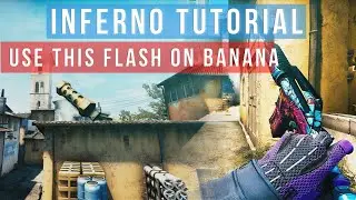 HEROIC USE THIS FLASH TO CLEAN BANANA #csgo #tutorial #counterstrike2 #tips #tricks