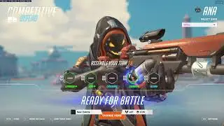 19K Heals! Gale Ana + Mercy Overwatch 2 Season 10 Top 500 Gameplay Top 500