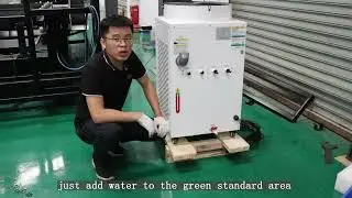 Changhang Laser  Factory : How to Add Water to an Industrial Chiller For fiber laser cutting machine