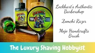 Lockhart's Authentic Barbershop - Zomchi Razor - Mojo Handcraft's Stump Brush