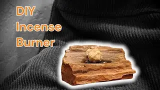 Petrified Wood Incense Burner-Easy DIY Project