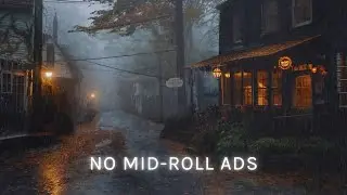 Cozy Rain for Sleep | Small Town Ambience