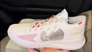 Nike Kyrie Flytrap 5 Wolf Grey Basketball Shoes Unboxing