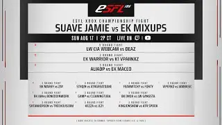 ESFL 186 - Suave Jamie vs EK Mixups - Unified Title Bout! (1440p 60fps VOD)