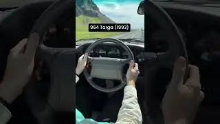 #Porsche #911 Targa Steering Wheel Evolution! 🤯