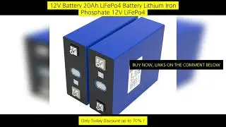 8000Cycle 3.2V 340Ah Lifepo4 Battery Lithium Iron Phosphate For 12V 24V Travel