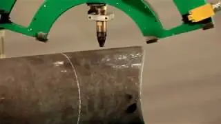 Вырезка отверстий в трубах Kistler RSM Pipe Profile Cutting Machine Hole cut