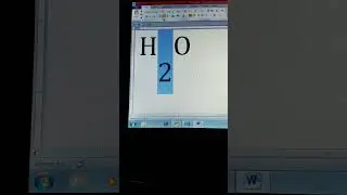 Ms word me name ko word ko Subscript and superscript Karna shikho