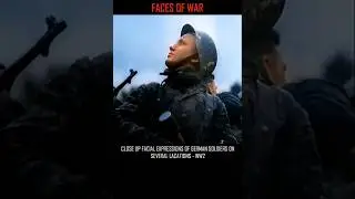 CLOSE UP FACIAL EXPRESSIONS OF GERMAN SOLDIERS ON SEVERAL LACATIONS   WW2 #wehrmacht