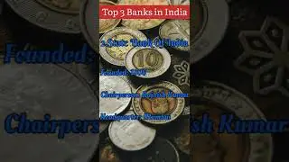 Top 3 bank in India #shorts #hdfc #sbi #icici #india #bank #education