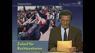 Zulauf f&uuml;r Rechtsextreme warum nur  12 8 1992