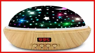 Great product -  DCAUT Star Projector Night Light for Kids 360 Degree Rotating Projector Lamp with L