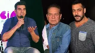 Arbaaz Khan Reacts On Salim Khan's APOLOGY On Salman's RAPE Comment