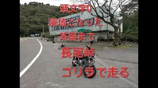 【HONDA GORILLA】34  峠の真髄。頭文字 Dの峠の今（長尾峠)