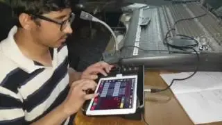 A demo on Behringer iPad docking station by Praanav Dasarathi