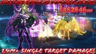 Saint Seiya: Awakening (KOTZ) - Shion Surplice as Damager at PvP! High Single Target 1.4M+ Damage!