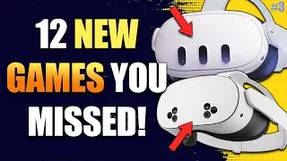 12 совершенно новых игр Meta Quest VR, которые вы снова пропустили! Только что вышел (ноябрь), эп...