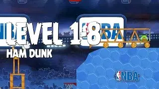Angry Birds Seasons Ham Dunk 1-8 Walkthrough 3 Star