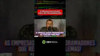 Para programar precisa de faculdade? #programação #shorts #short