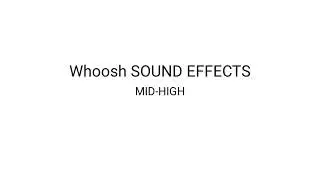 4 Whoosh sound effects || Non copyrighted || Free sound effects || VSR OFFICIAL
