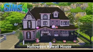 | SIMS 4 |🩷Kawaii Halloween House🖤|Stop Motion|DL+CC Links