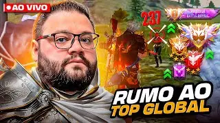 FREE FIRE - LIVE ON 🔥 JUJUTSU KAISEN CHEGOU + MARTELANDO OS BUTECO ! 👻 MARCINHOW AO VIVO 👻