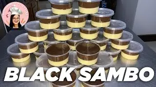 BLACK SAMBO RECIPE | PANLASANG PINOY | HOW TO MAKE BLACK SAMBO JELLY | CHOCOLATE GULAMAN