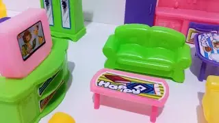 13 Minutes Satisfying with Unboxing Cute Princess Mini Furniture Toys Collection Review Toys | ASMR 