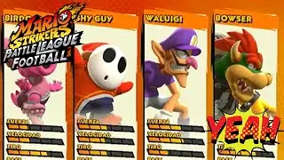 JUEGO CON LOS VILLANOS HA HA HA | mario strikers battle league - YEAH AMIGOS