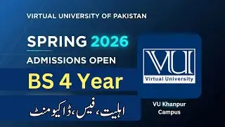 𝐒𝐩𝐫𝐢𝐧𝐠 2026 𝐀𝐝𝐦𝐢𝐬𝐬𝐢𝐨𝐧𝐬 𝐎𝐩𝐞𝐧 | 𝐁𝐒 𝐏𝐫𝐨𝐠𝐫𝐚𝐦𝐬 𝐋𝐢𝐬𝐭 | 𝐅𝐞𝐞 𝐚𝐧𝐝 𝐄𝐥𝐢𝐠𝐢𝐛𝐢𝐥𝐢𝐭𝐲 | 𝐂𝐨𝐦𝐩𝐥𝐞𝐭𝐞 𝐃𝐞𝐭𝐚𝐢𝐥𝐬 | 𝐯𝐮 𝐊𝐡𝐚𝐧𝐩𝐮𝐫