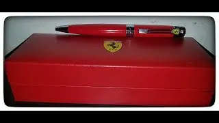sheaffer Ferrari ball point pen - unboxing