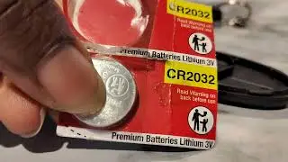 DIY:  Replace your Nissan Rogue car key fob battery easy