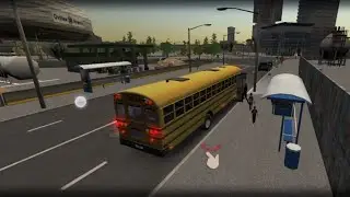 Bus simulator 17🎮: Driving a school bus 🚍 new bus & new streets 🛣❤