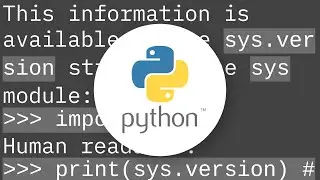 How do I check which version of Python is running my script?