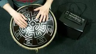 GUDA DRUM NEO 9 FX. Arcane Scale. Aztec Design