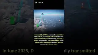 DARPA successfully transmitted 800 watts of power wirelessly over a distance of 5.3 miles #darpa #us
