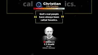 Powerful Life Quotes by CT Studd | Christian Quotes  #shorts