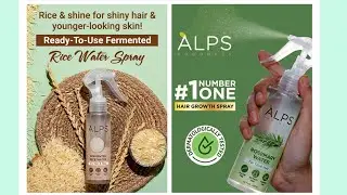 Alps Goodness Fermented Rice Water Spray and Rosemary Water Spray ❤️ Products Review ❤️