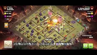 Coc clan war Th15 vs Th16 attack strategy 💯😱