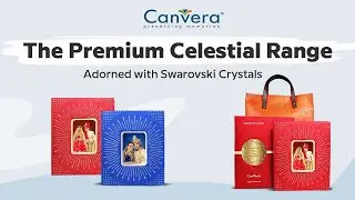The Premium Celestial Range By Canvera - World's first Swarovski crystal studded photobook